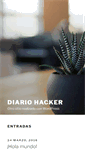 Mobile Screenshot of diariohacker.com